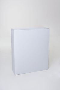 Pflanzkübel Raumteiler pulverbeschichtetes Stahlblech ELEMENTO Weiß