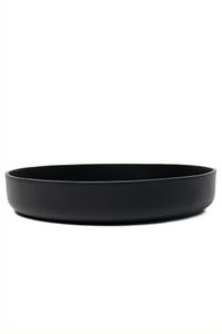 Pflanzschale Dekoschale Fiberglas ORYVEN Anthrazit