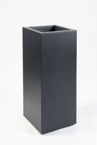 Pflanzkübel Blumenkübel MDF BLOCK Säule anthrazit