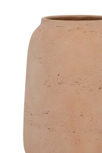 Tischvase MONTI Fiberglas 24x34 cm Orange