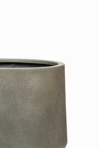 Pflanzkübel Blumenkübel Fiberglas NEXORA Vesuvgrau
