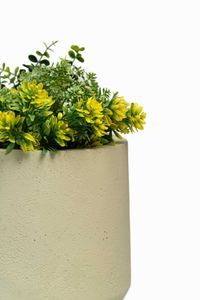 Blumentopf Pflanztopf Fiberglas NEXORA Vesuvcreme