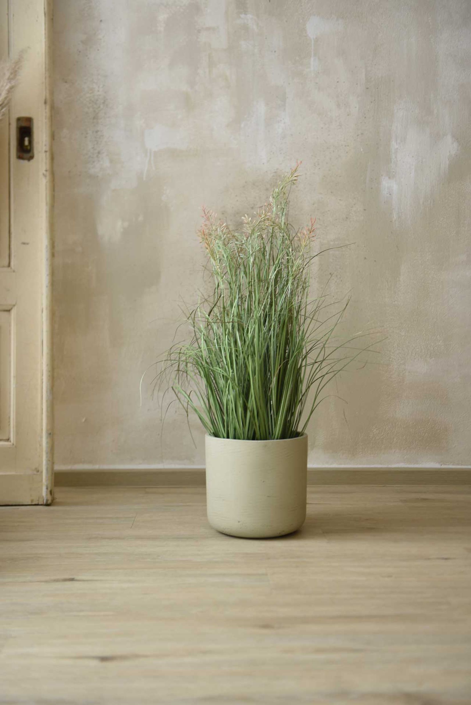 Blumentopf Pflanztopf Fiberglas CHICO Creme