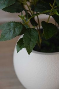 Kunstpflanze Hortensie im Topf Kunststoff HYDRANGA blau