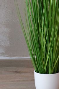 Kunstgras Kunstpflanze Pampasgras künstlich im weißen Topf PAMPAS