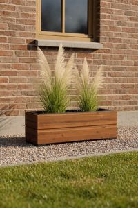 Blumenkasten Pflanzkasten Holz KAJIX mit Einsatz