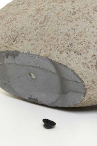 Pflanzschale Blumentopf Fiberzement BAJEL Erdgrau