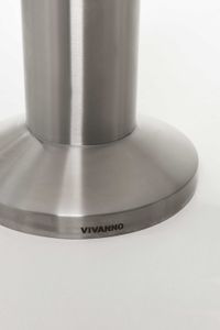 Standaschenbecher Standascher Edelstahl "Fumo", Gebürstet/Poliert