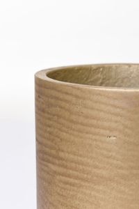 Blumentopf Pflanztopf Fiberglas CHICO gold