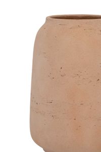 Tischvase MONTI Fiberglas 20x28 cm Orange