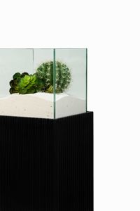 Windlicht Fiberglas Candela Skandischwarz