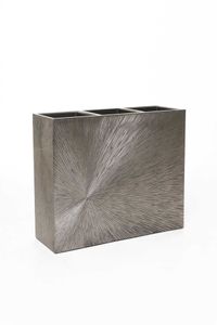 Raumteiler Fiberglas ELEMENTO 88x30x75 cm Silber