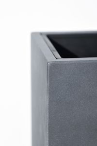 Pflanzkübel Raumteiler Fiberzement "Elemento", Grau