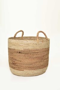 Korb DORMANTE Maisblatt Natur