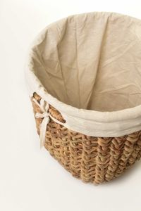 Korb Wäschekorb TINOZZA Wasserhyazinthe Natur