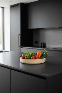 Pflanzschale ORYVEN Fiberglas 30x5 cm Beige