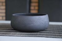 Pflanzschale Dekoschale PERA Fiberglas Grau Pflanzschale Dekoschale PERA Fiberglas Grau