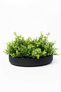 Pflanzschale Dekoschale Fiberglas ORYVEN Skandianthrazit