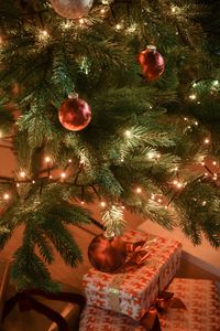 Weihnachtskugeln Weihnachtsbaumkugeln Glas Eislack Eis ICY Rot