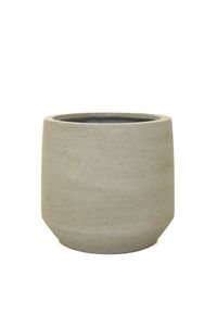 Pflanzkübel Blumentopf Fiberzement SASSO Dünenbeige