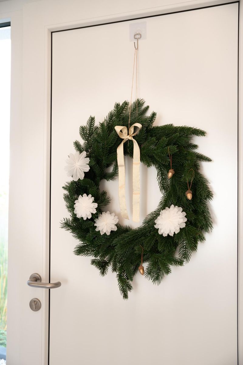 Weihnachtskranz Tannenkranz Kunstkranz BORDINO grün | 60x11 cm | 406015560196