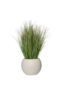 Kunstpflanze Kunstgras im Dekotopf Kunststoff TRAVA