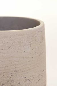 Blumentopf Pflanztopf Fiberglas TROPICO Creme