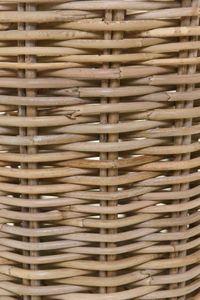 Holzkorb Kaminholzkorb Rattan auf Rollen ARRIBA Grau Natur