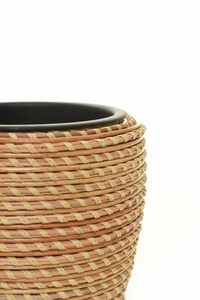 Pflanzkübel Rattan MASTELLO Natur