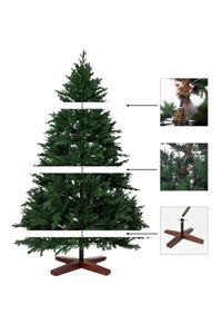 Künstlicher Weihnachtsbaum Premium Nordmanntanne, 180 cm hoch