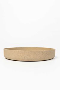 Pflanzschale Dekoschale Fiberglas ORYVEN Arbanecreme