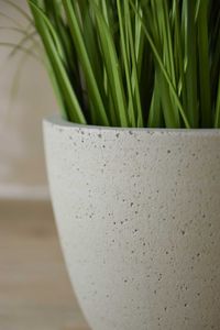 Pflanzkübel Blumentopf Fiberglas VIRINGO Sandstein Beige
