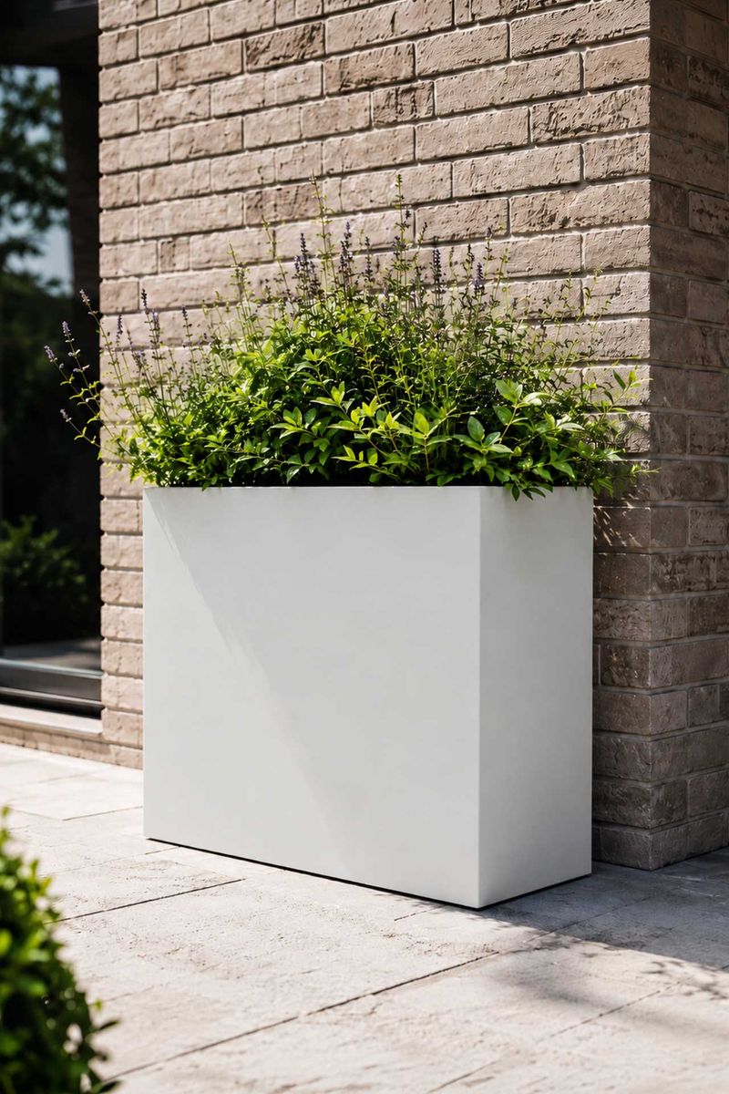Pflanzkübel Raumteiler Fiberglas 