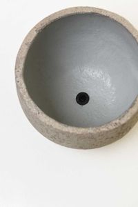Pflanzkübel Blumentopf Fiberzement RAFIOT Erdgrau
