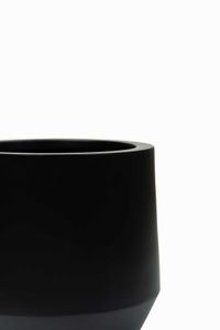 Blumentopf Pflanztopf Fiberglas NEXORA Schwarz