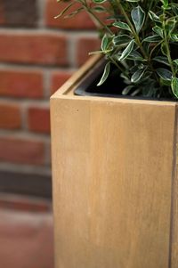 Pflanzkübel Pflanztrog Holz MAXI Braun