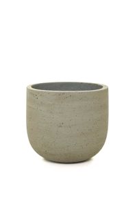 Pflanzkübel Blumentopf Fiberzement CALDO Dünenbeige