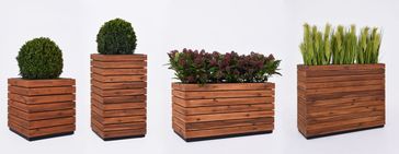 Pflanzkübel Holz online kaufen VIVANNO