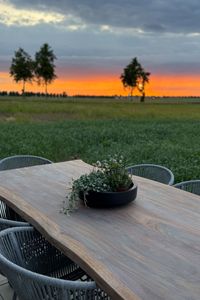 Pflanzschale Dekoschale rund Fiberglas ESCADA LOW Anthrazit