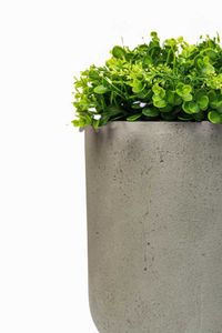 Blumentopf Pflanztopf Fiberglas CHICO Vesuvgrau