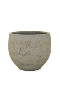 Pflanzkübel Blumentopf Fiberzement RAFIOT Erdgrau