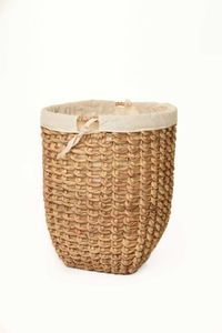 Korb Wäschekorb TINOZZA Wasserhyazinthe Natur