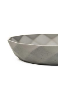 Pflanzschale Dekoschale Fiberglas CAVERO Betongrau