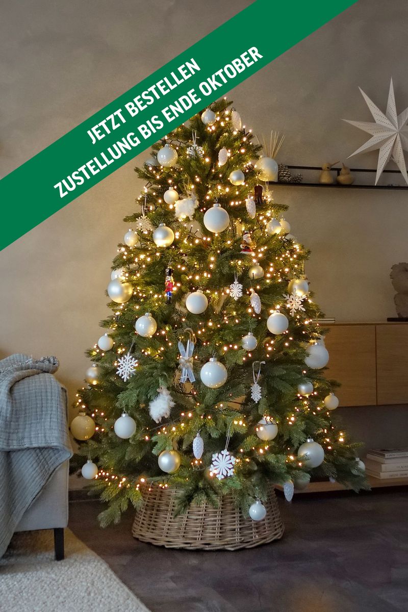 Künstlicher Weihnachtsbaum Premium Nordmanntanne, 180 cm hoch | 401801361801