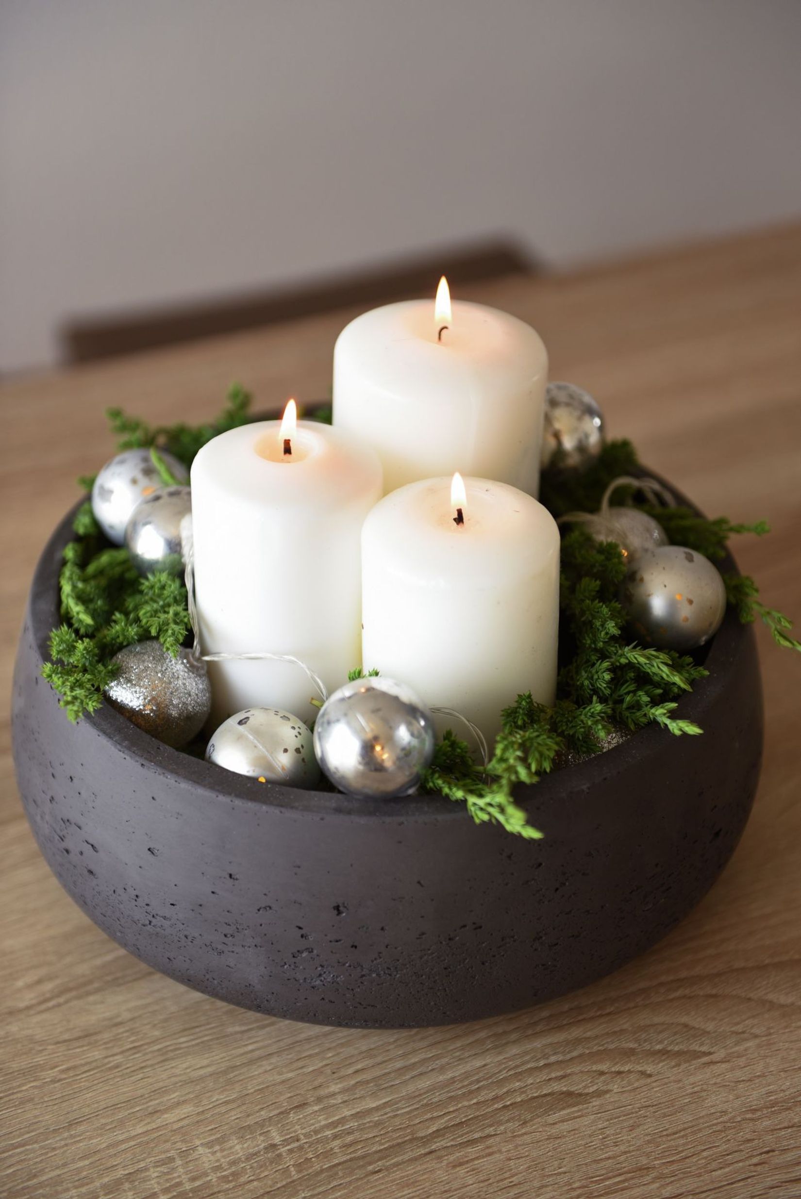 Pflanzschale Dekoschale PERA Fiberglas Grau Pflanzschale Dekoschale PERA Fiberglas Grau