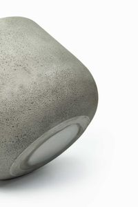 Pflanztopf Blumentopf Fiberglas GIRAR Vesuvgrau