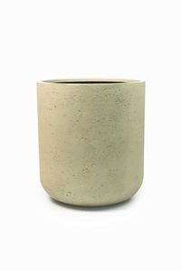 Blumentopf Pflanztopf Fiberglas CHICO Vesuvcreme