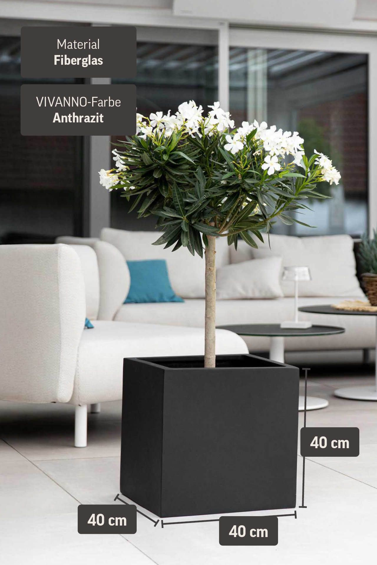 Pflanzkübel Blumenkübel Fiberglas 