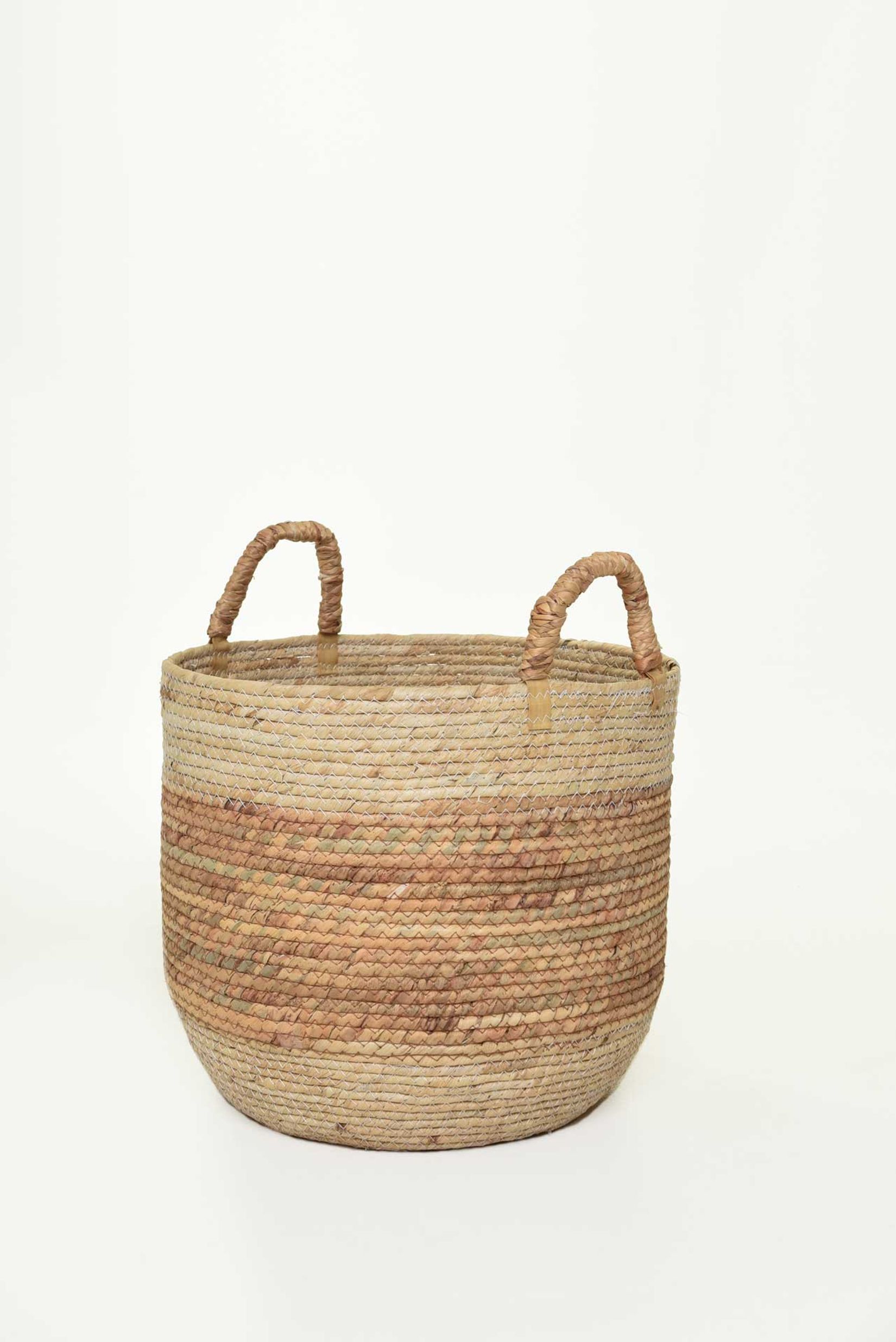 Korb DORMANTE Maisblatt Natur