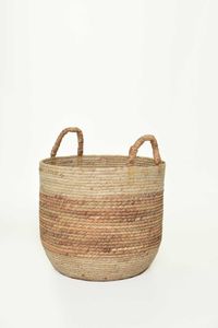 Korb DORMANTE Maisblatt Natur